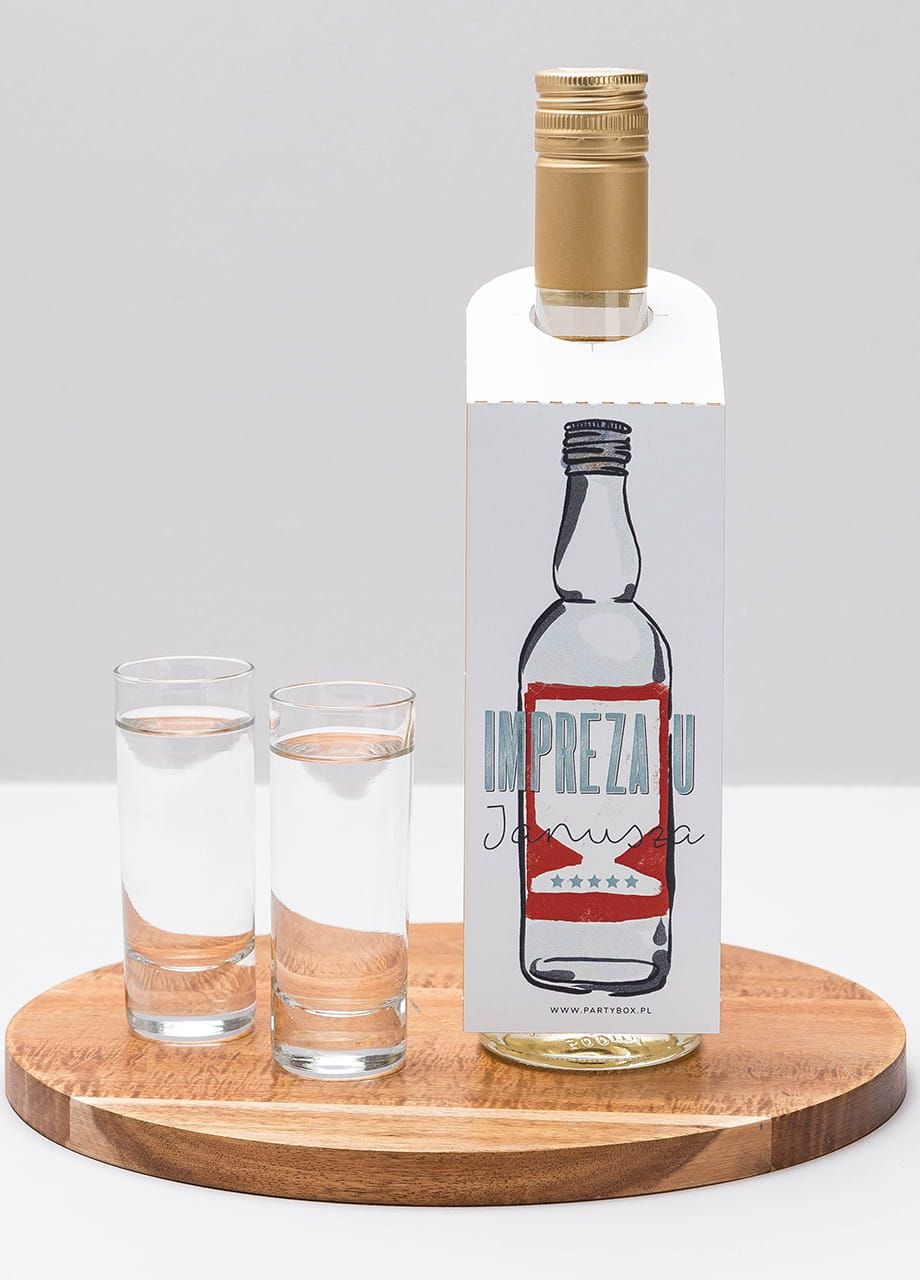 Zawieszki na butelki PRL (4 szt.)