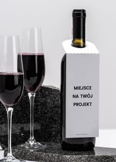 Zawieszki na butelki TWJ PROJEKT personalizowane (4szt.)