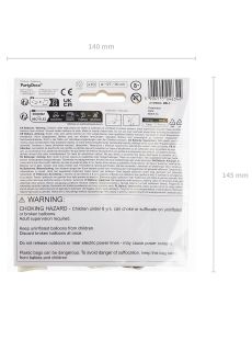 Zestaw balon�w BIA�O-Z�OTY (10szt.)