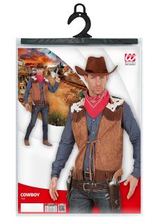Kamizelka COWBOY M/L dodatek do stroju kowboja