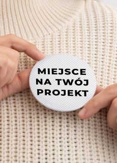 Przypinki z wasnym nadrukiem TWJ PROJEKT (12szt.)