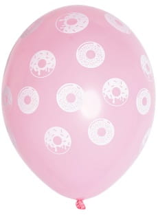 Balony z helem FLAMING bukiet balonowy urodzinowy