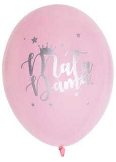 Balony na roczek z helem M�ODA DAMA balony z helem balony dla dziewczynki balony na 1 urodziny