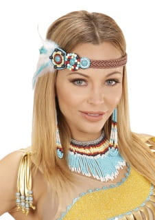 Zestaw INDIANKI dodatki do stroju indianina