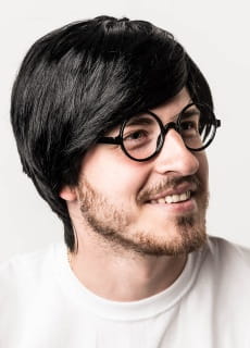 Zestaw HARRY peruka i okulary