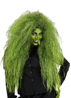 Zielona peruka WIED�MY na Halloween