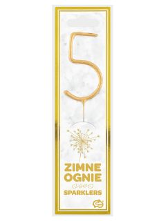 Zimny ogie� na tort CYFRA 5