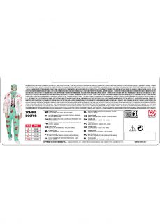 Str�j na Halloween ZOMBIE DOKTOR - XXL