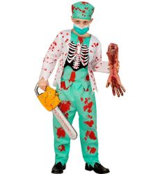 Str�j na Halloween ZOMBIE DOKTOR - 116cm