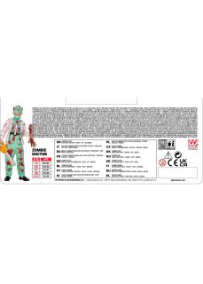 Str�j na Halloween ZOMBIE DOKTOR - 116cm