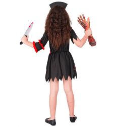 Str�j na Halloween dla dziewczynki PIEL�GNIARKA - 128cm