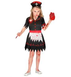 Str�j na Halloween dla dziewczynki PIEL�GNIARKA - 128cm