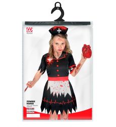 Str�j na Halloween dla dziewczynki PIEL�GNIARKA - 140cm