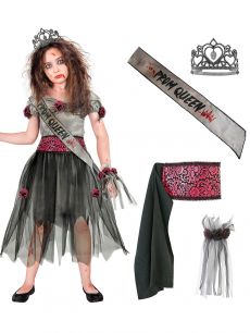 Sukienka na Halloween KR�LOWA BALU ZOMBIE - 128cm
