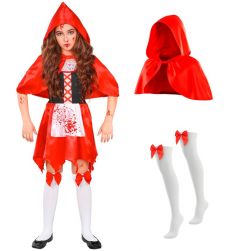 Str�j dzieci�cy CZERWONY KAPTUREK ZOMBIE 116cm