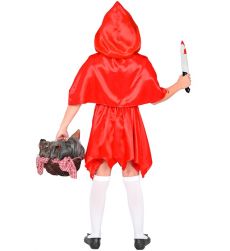 Str�j dzieci�cy CZERWONY KAPTUREK ZOMBIE 158cm