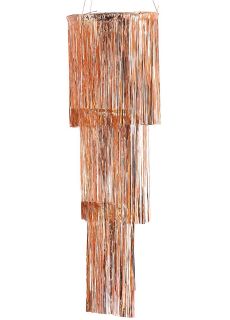 Dekoracja na sufit YRANDOL z frdzlami rowe zoto 130cm