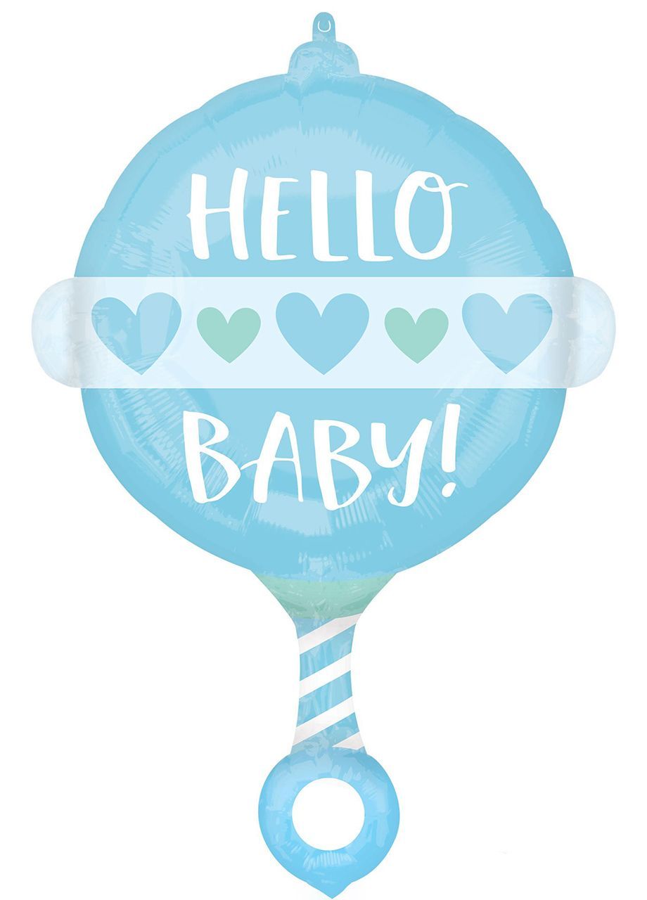 Balon na baby shower GRZECHOTKA Hello Baby