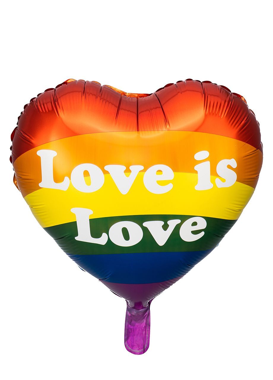 Walentynkowy balon foliowy LGBT