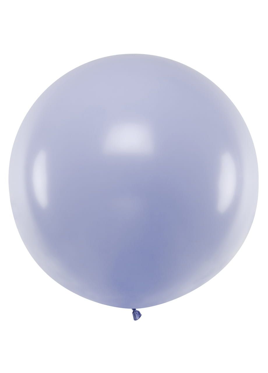 Balon pastelowy OLBRZYM fioletowy 1m