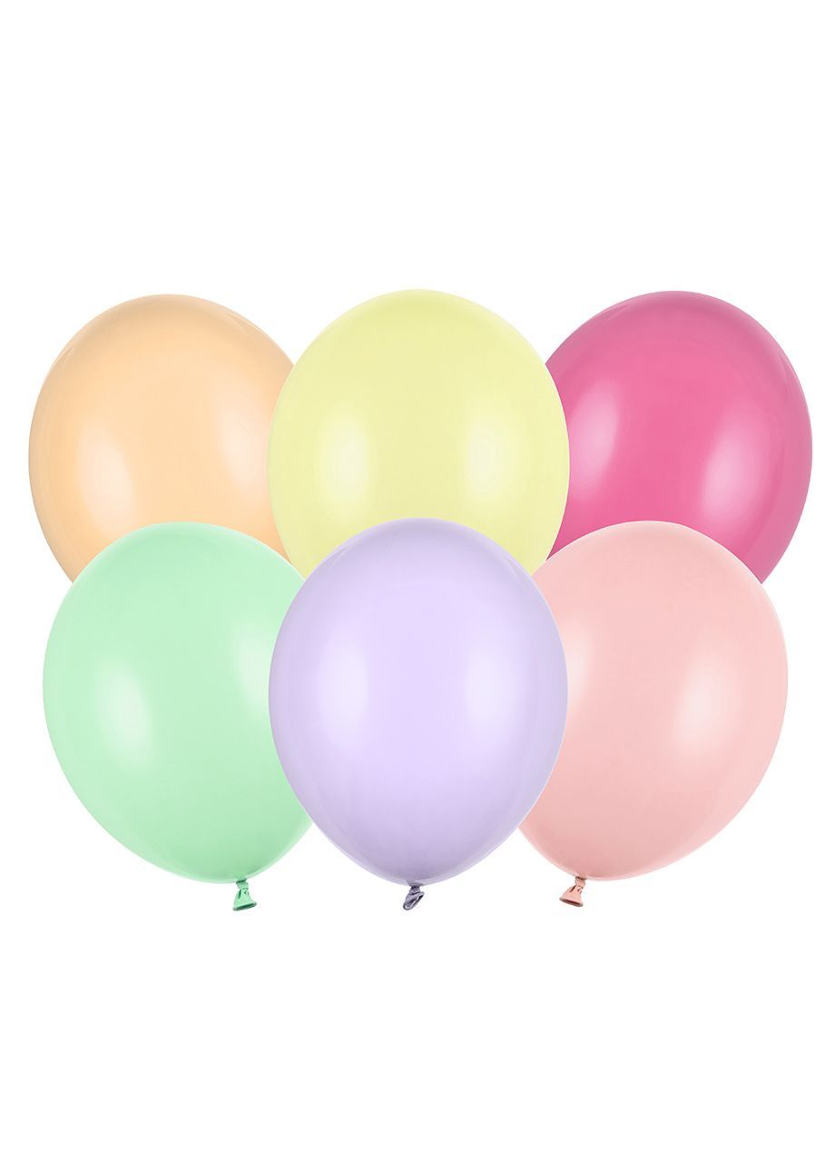 KOLOROWE balony pastelowe 23cm (50szt.)