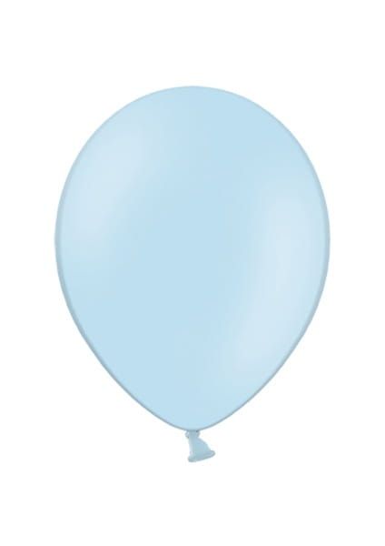 Balony pastelowe jasnoniebieskie BABY BLUE 12cm (100szt.)