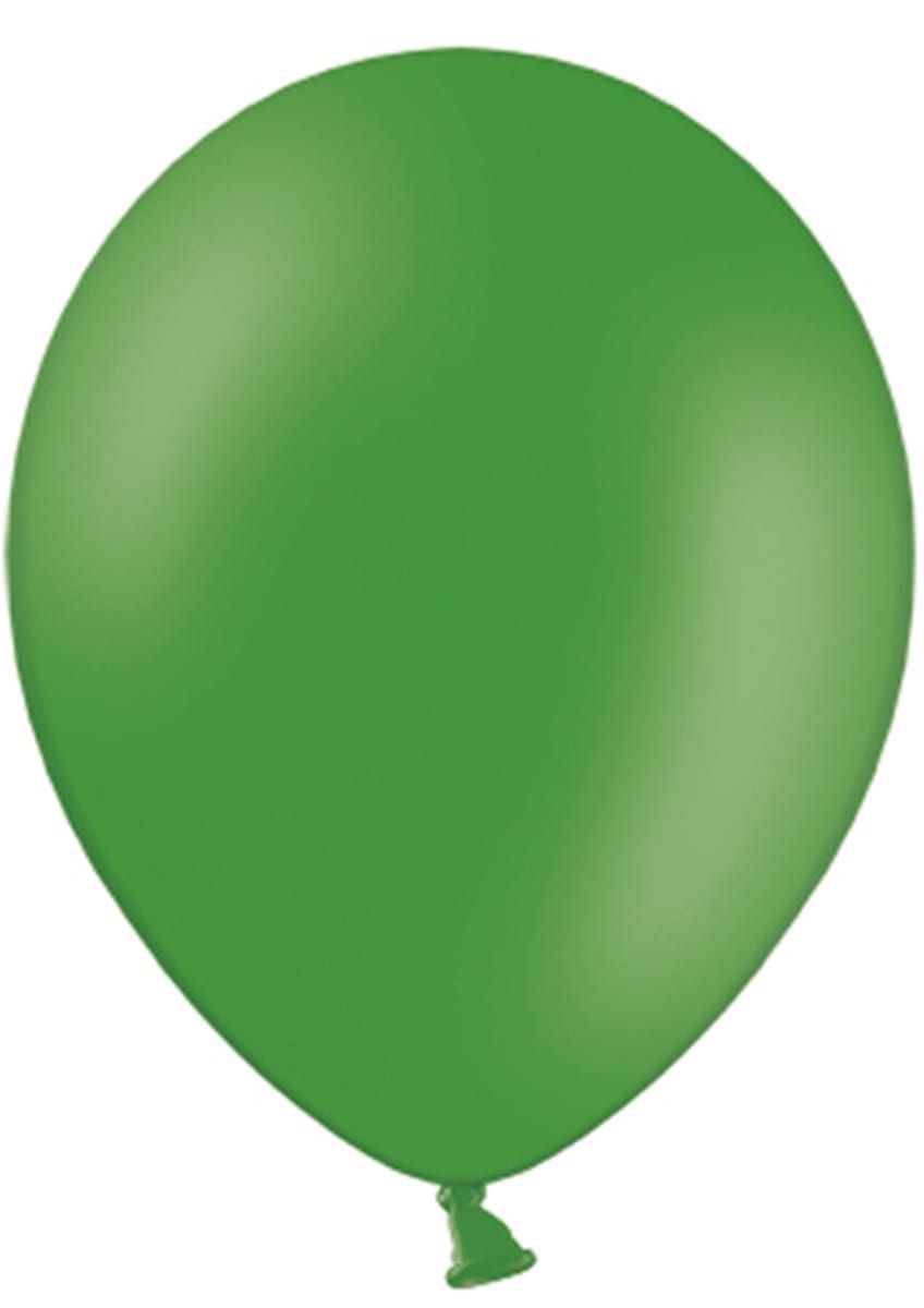 Balony pastelowe CIEMNOZIELONE 30cm (10szt.)