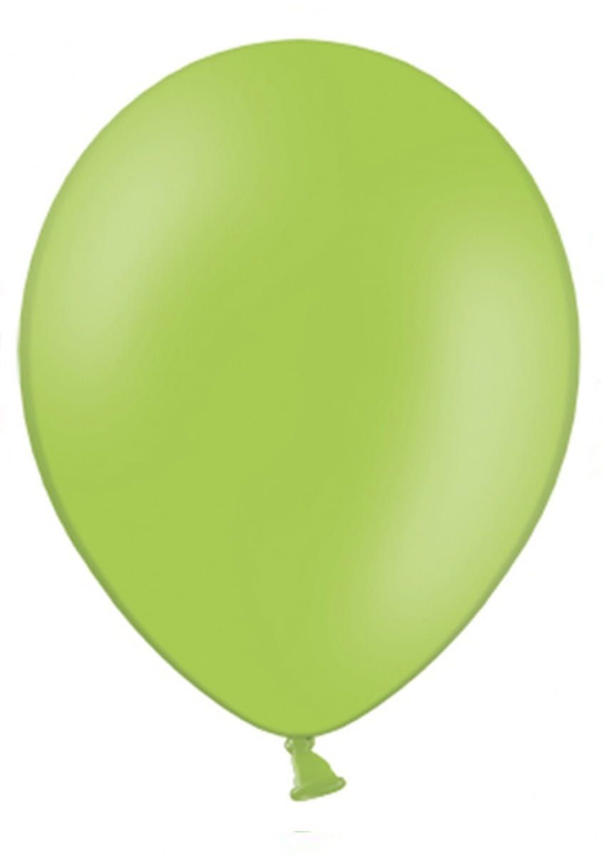 Balony pastelowe JASNOZIELONE 30cm (100szt.)