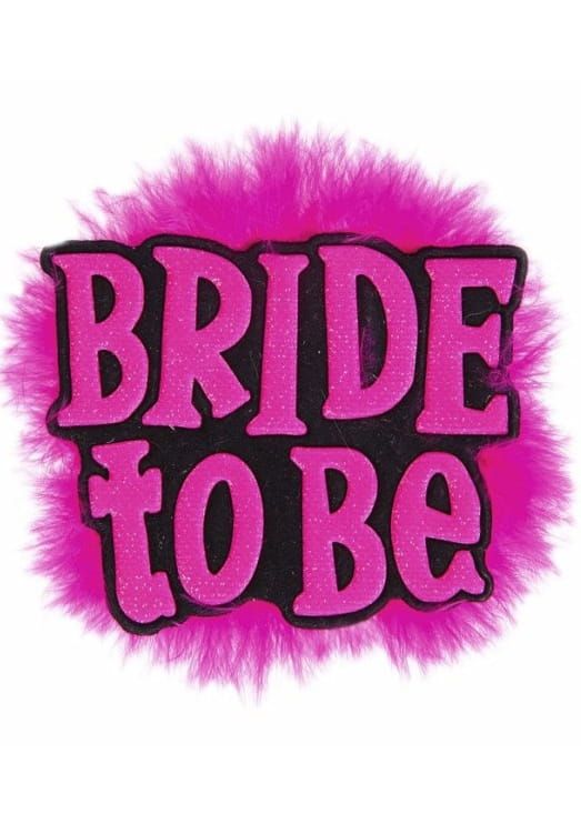Broszka przypinka na panieński BRIDE TO BE