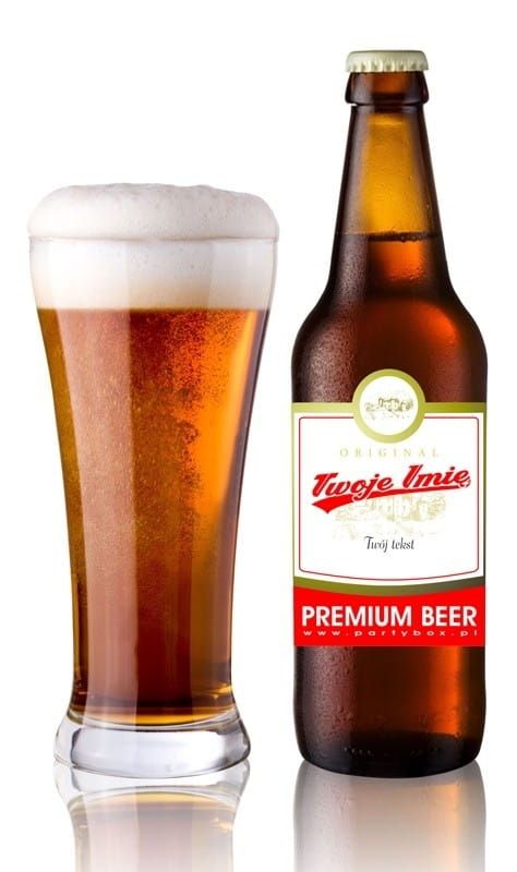 Personalizowane etykiety na piwo PREMIUM BEER