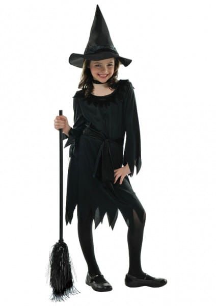 Kostium dla dziecka MAŁA WIEDŹMA strój halloweenowy 4-6 lat