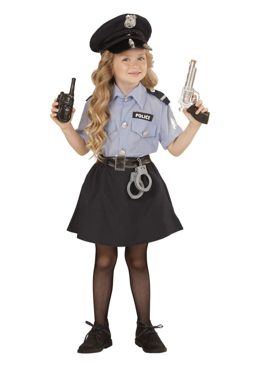 Strój POLICJANTKI dla dziewczynki 8-10 lat
