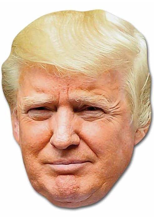 Maska tekturowa DONALD TRUMP maska prezydenta