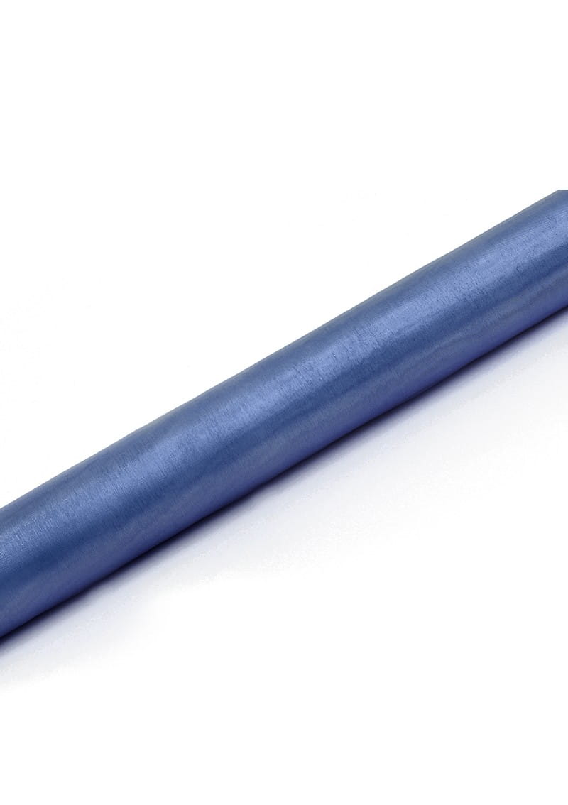 Organza gadka MGLISTY NIEBIESKI 0,36m x 9m