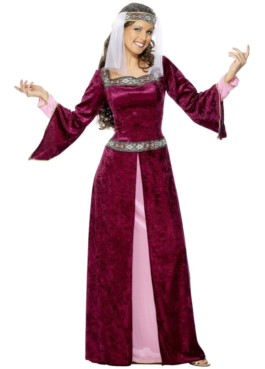 Suknia średniowieczna MARION przebranie karnawałowe - L