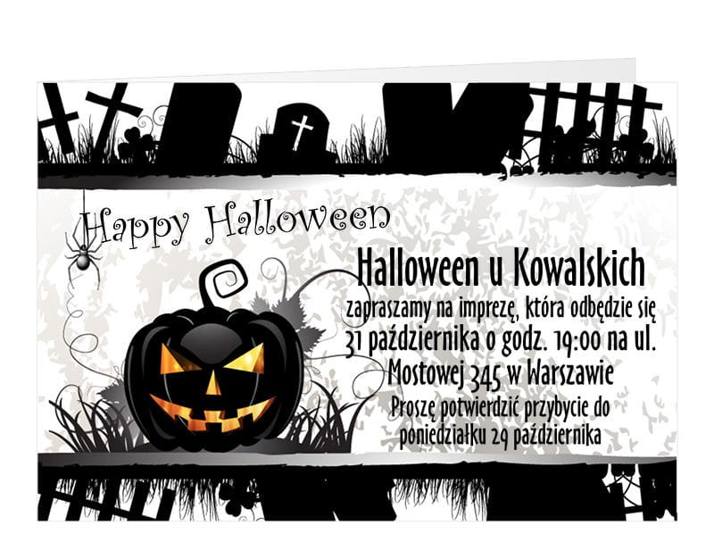 Zaproszenia Personalizowane Cmentarzysko Zaproszenia