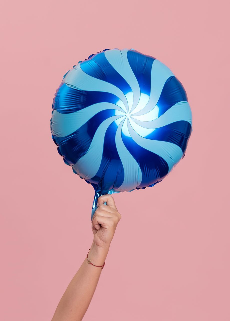 Balon foliowy CUKIEREK niebieski 45cm