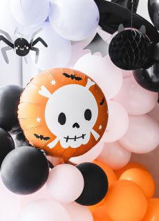 Foliowy balon Halloween CZASZKA 45 cm