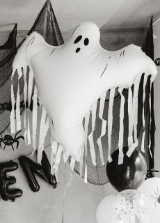Duy balon DUCH z frdzlami ozdoba na halloween dekoracja na halloween dekoracja halloweenowa