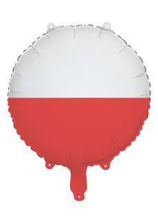 Foliowy balon FLAGA POLSKI