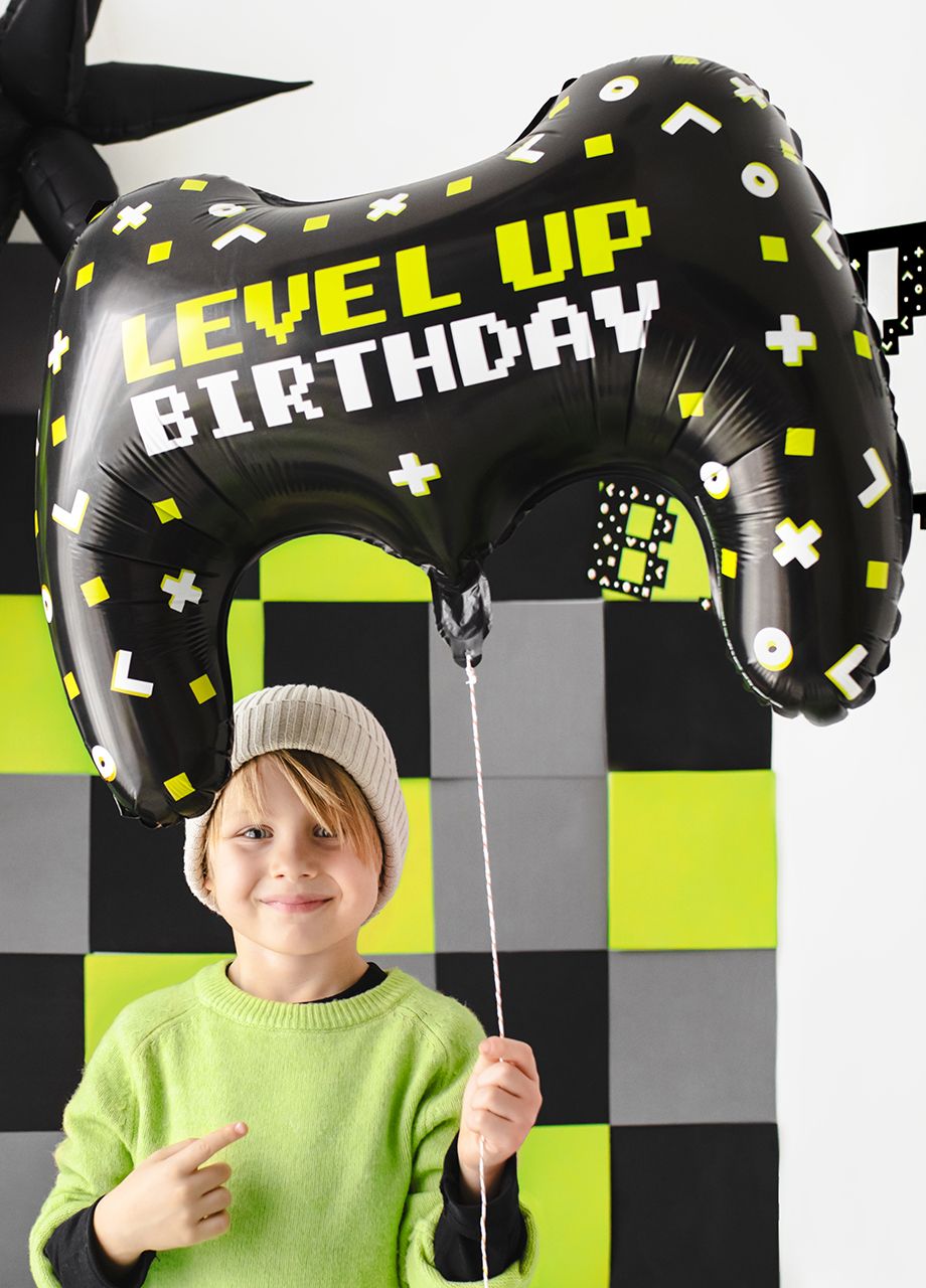 Balony na urodziny dla chłopca GAMEPAD