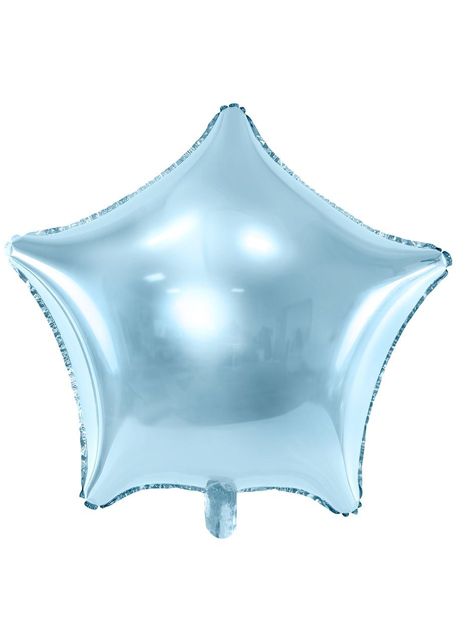 Balon foliowy GWIAZDA błękitny 48cm