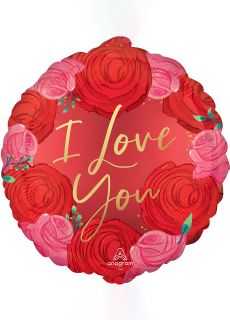 Foliowy balon I LOVE YOU 45cm
