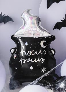 Foliowy balon na andrzejki KOCIOEK CZAROWNICY 80cm balon Halloween balony na andrzejki