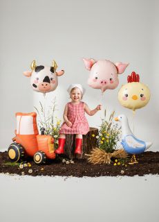 Foliowy balon KROWA dekoracja balonowa balon dla dziecka balony foliowe na hel balon na urodziny