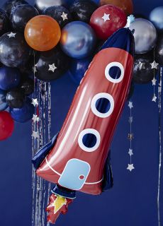 Foliowy balon RAKIETA 115 cm 
