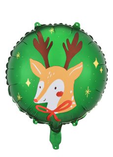 witeczny balon RENIFER 45cm balon witeczny balon foliowy renifer