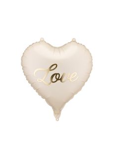 Foliowy balon w kszta�cie serca LOVE 45 cm 