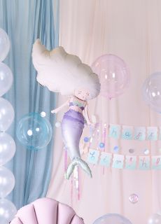 Foliowy balon SYRENA balon syrenka dekoracja na urodziny dekoracja urodzinowa gadet na urodziny