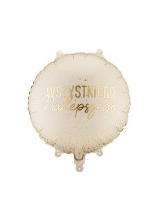 Balon WSZYSTKIEGO NAJLEPSZEGO be�owy